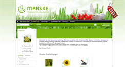 Desktop Screenshot of manske-shop.com